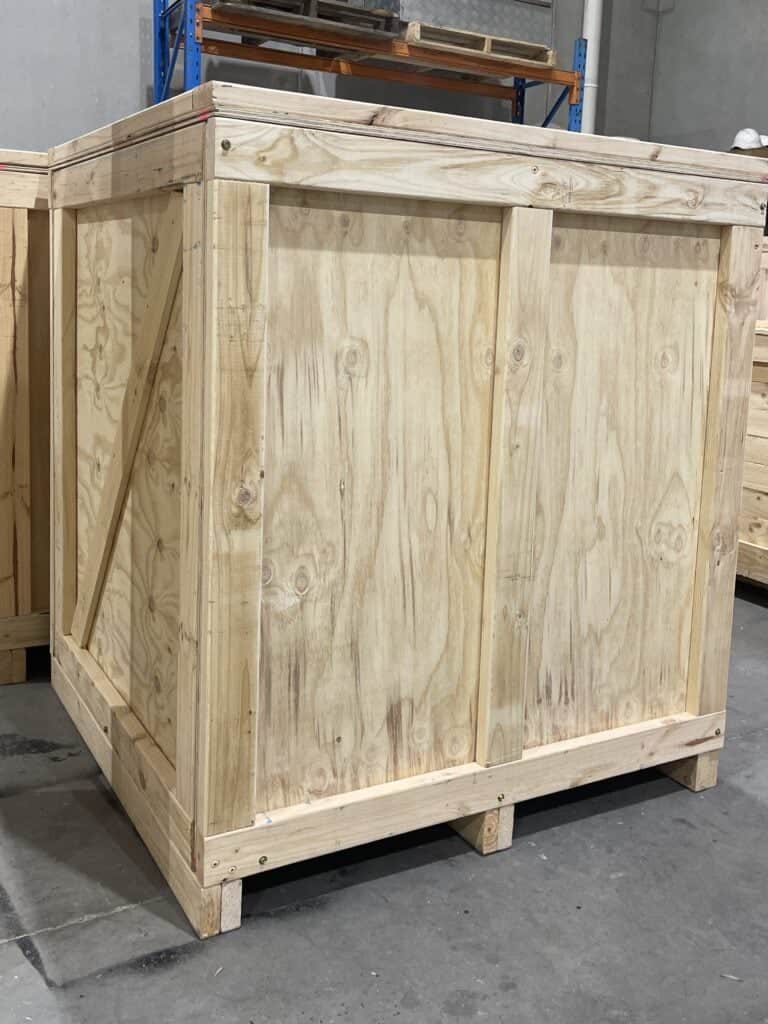 plywood and timber packaging box